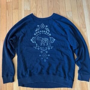 Hollister Dark Blue Sweatshirt